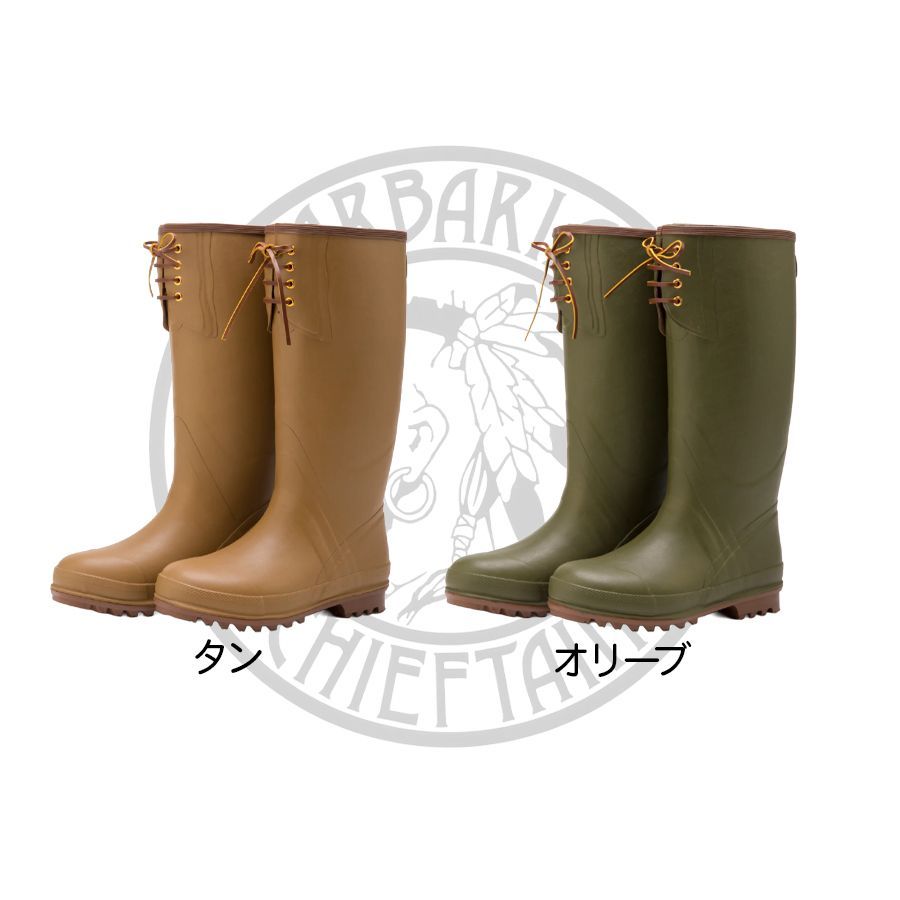 防寒長靴 バーバリアンチーフテン ラバーブーツ(防寒) BCFW-01 SS～4L