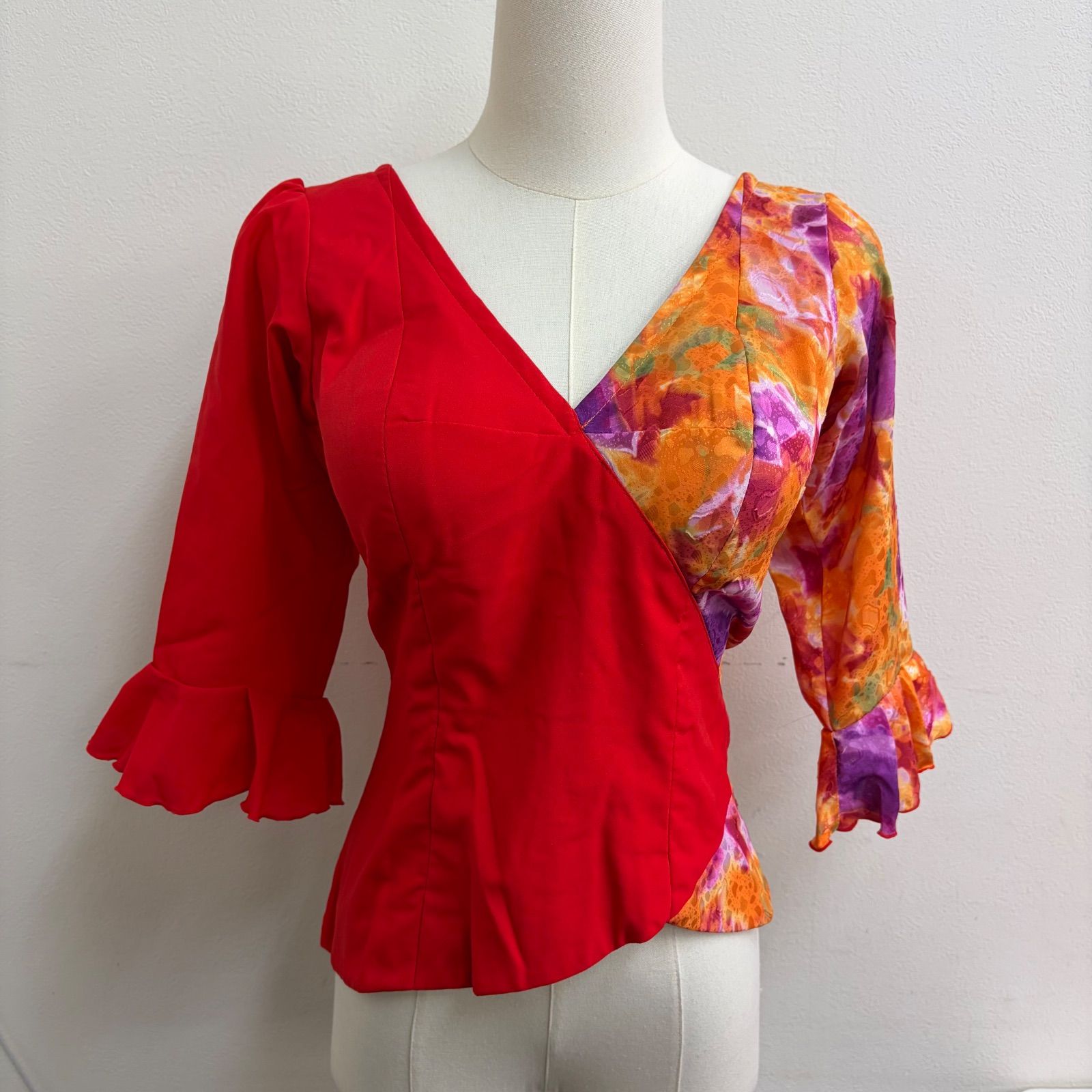 アトリエ貴美恵】 フラメンコ衣装 セットアップ ツーピース スカート