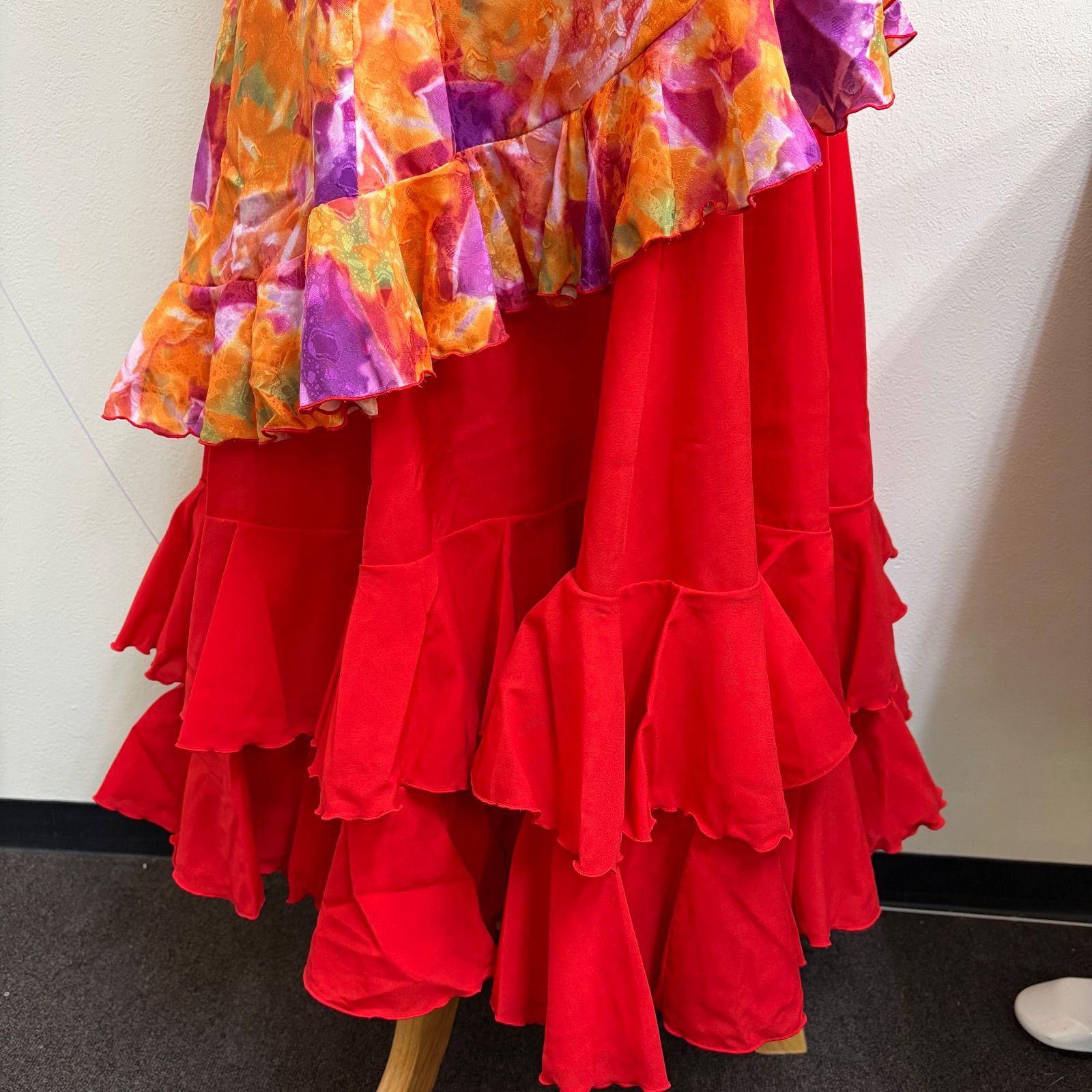 アトリエ貴美恵】 フラメンコ衣装 セットアップ ツーピース スカート