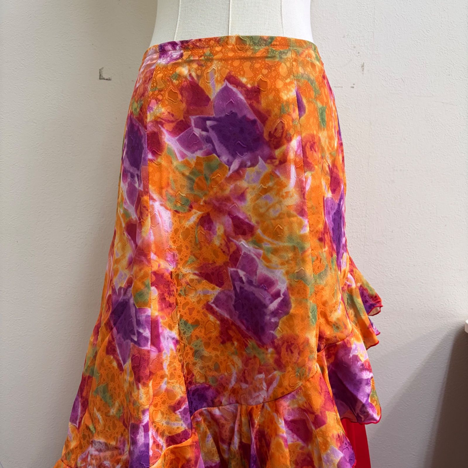 アトリエ貴美恵】 フラメンコ衣装 セットアップ ツーピース スカート