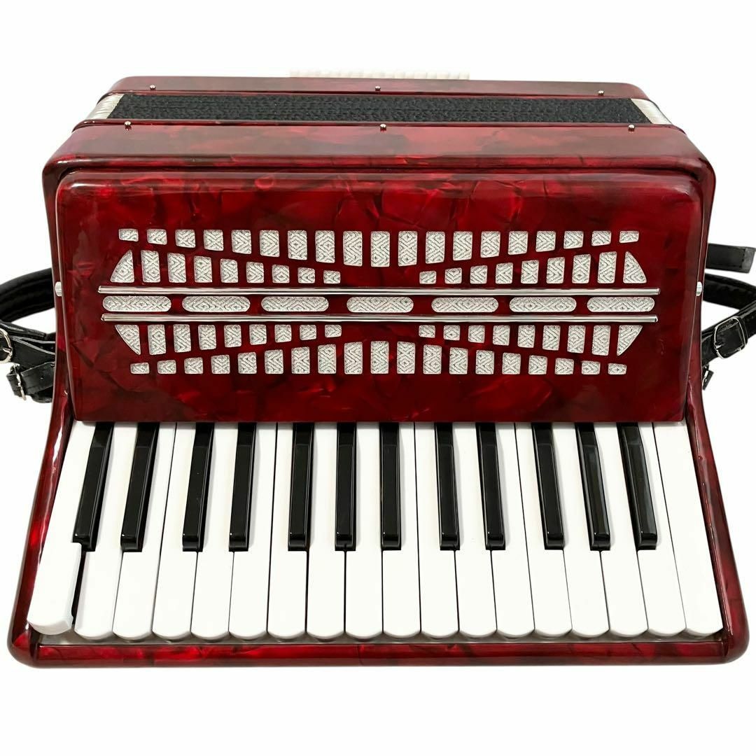 キョーリツ KC アコーディオン ACD-400 レッド 30鍵盤+24ベース