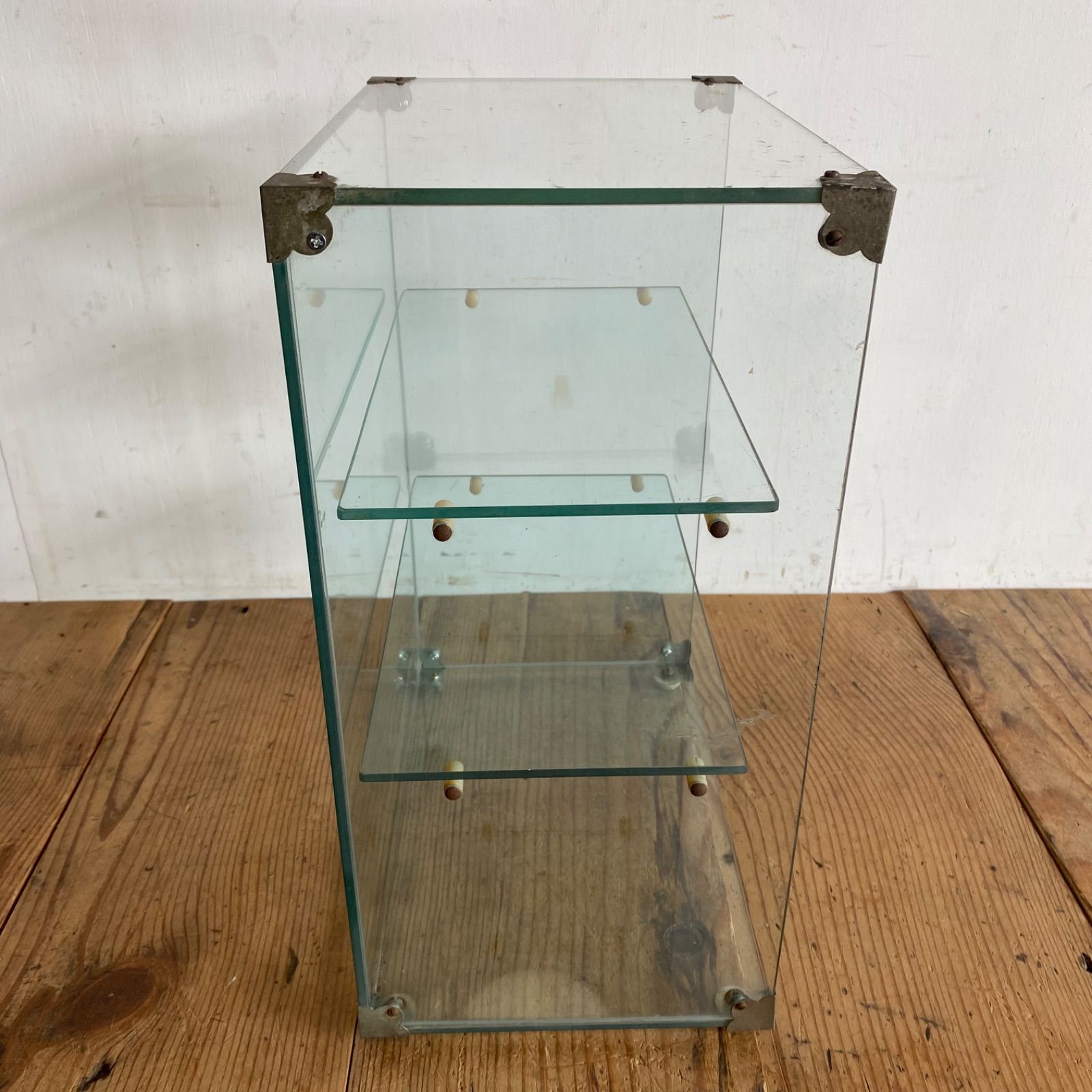 アンティーク ガラスケース ショーケース ディスプレイ レトロ y553