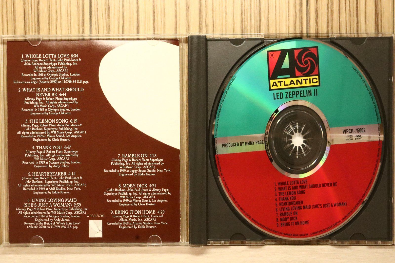 国内盤CD☆レッド・ツェッペリン/Led Zeppelin□ レッド・ツェッペリン