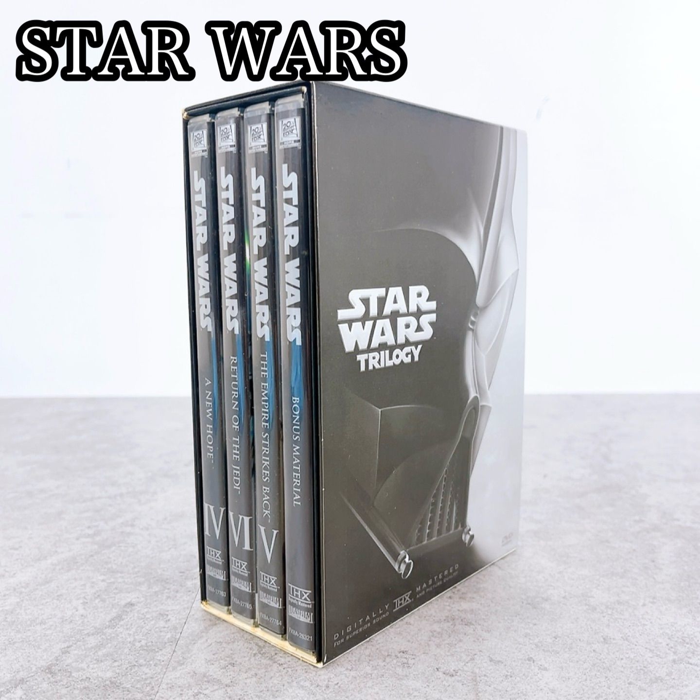H-621 STAR WARS スター・ウォーズ トリロジー DVD BOX THXマスタード