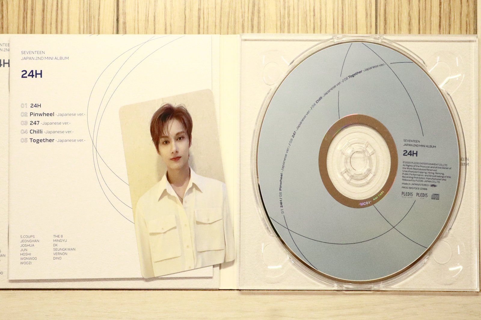 国内盤CD☆セブンティーン/SEVENTEEN□ 24H(初回限定盤C) 【POCE22906