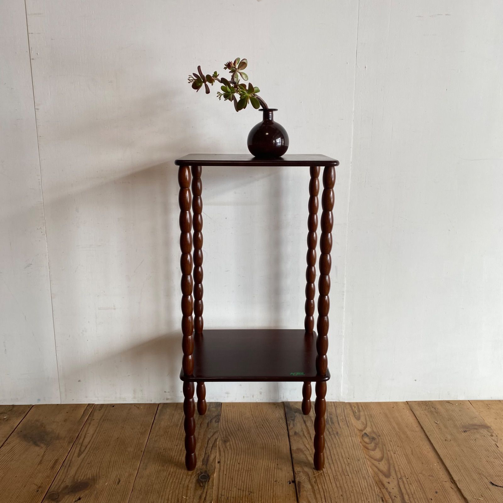 ヴィンテージ 飾り棚 サイドテーブル ミッドセンチュリー レトロ y554