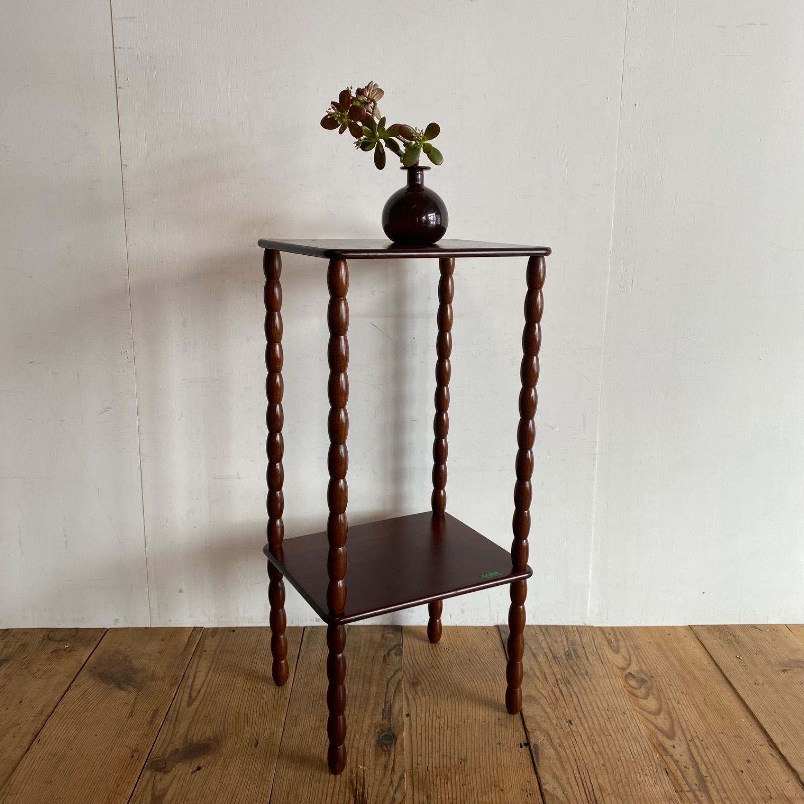 ヴィンテージ 飾り棚 サイドテーブル ミッドセンチュリー レトロ y554