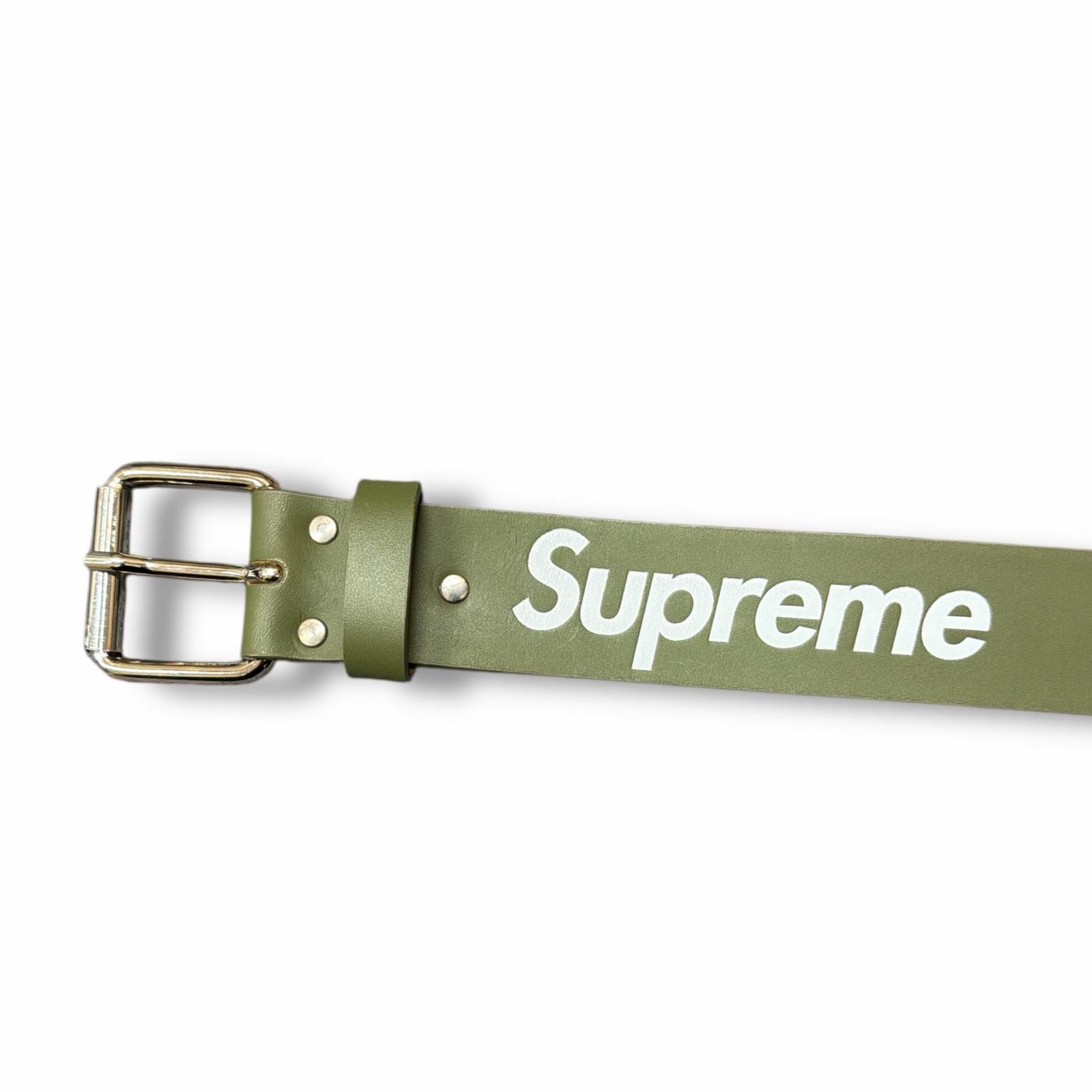 Supreme 22SS Repeat Leather Belt リピートレザーベルト シュプリーム