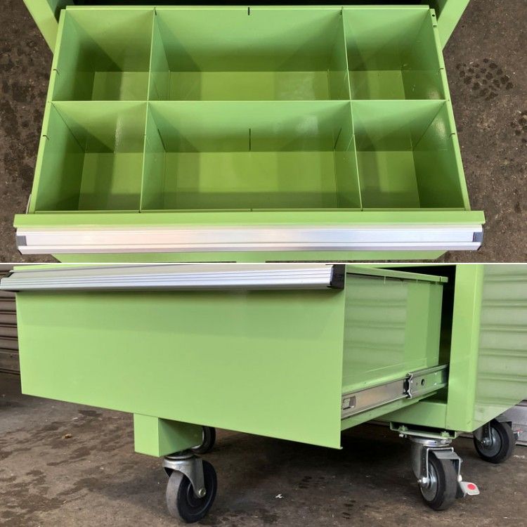 サカエ 5段 キャビネットワゴン SS-DB W700xD450xH880mm ツール