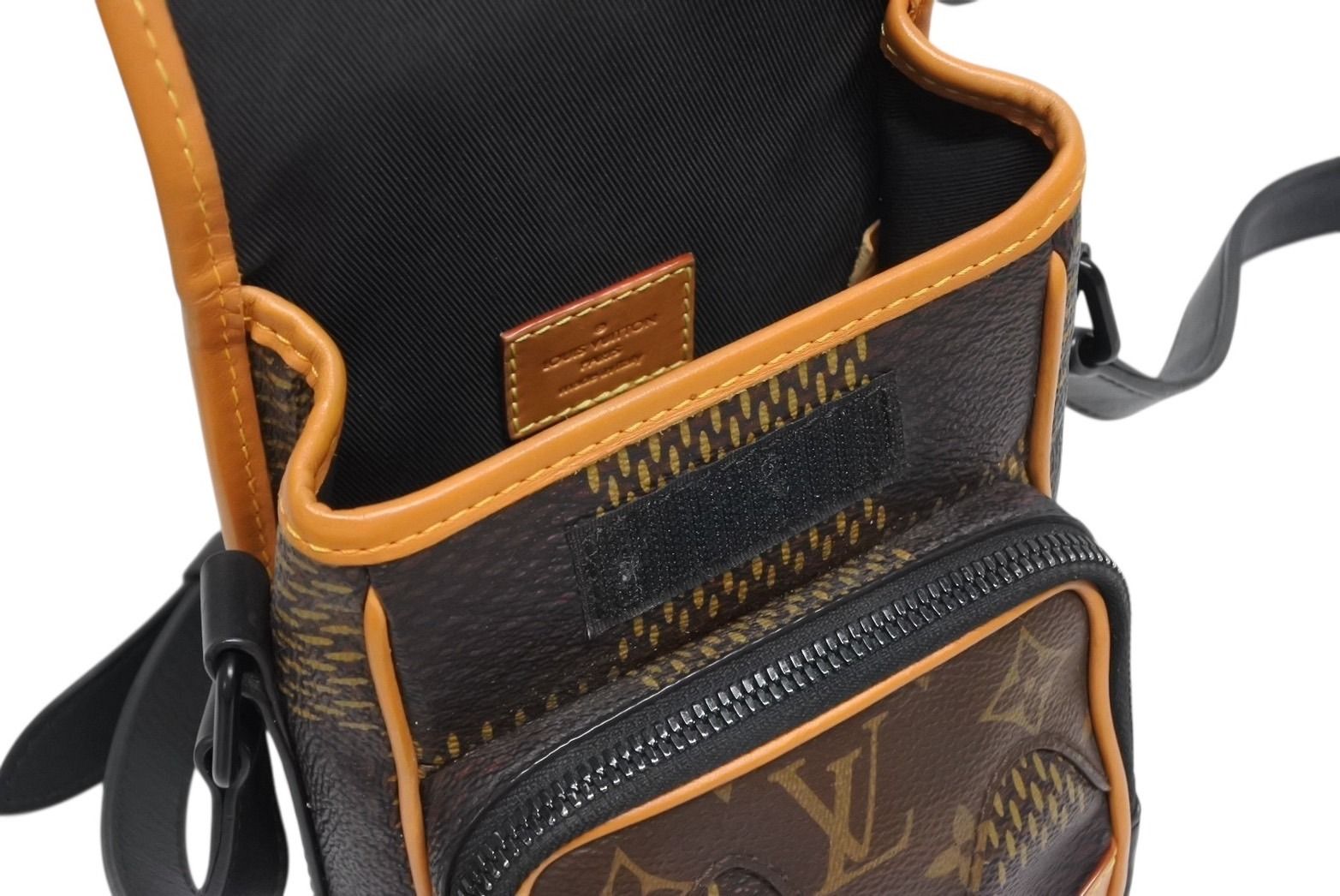LOUIS VUITTON ルイヴィトン アマゾン メッセンジャーショルダーバッグ N40357 ダミエジャイアント NIGO LVスクエアード 美品 中古 4b011639 LOUIS VUITTON ルイヴィトン アマゾン メッセンジャーショルダーバッグ