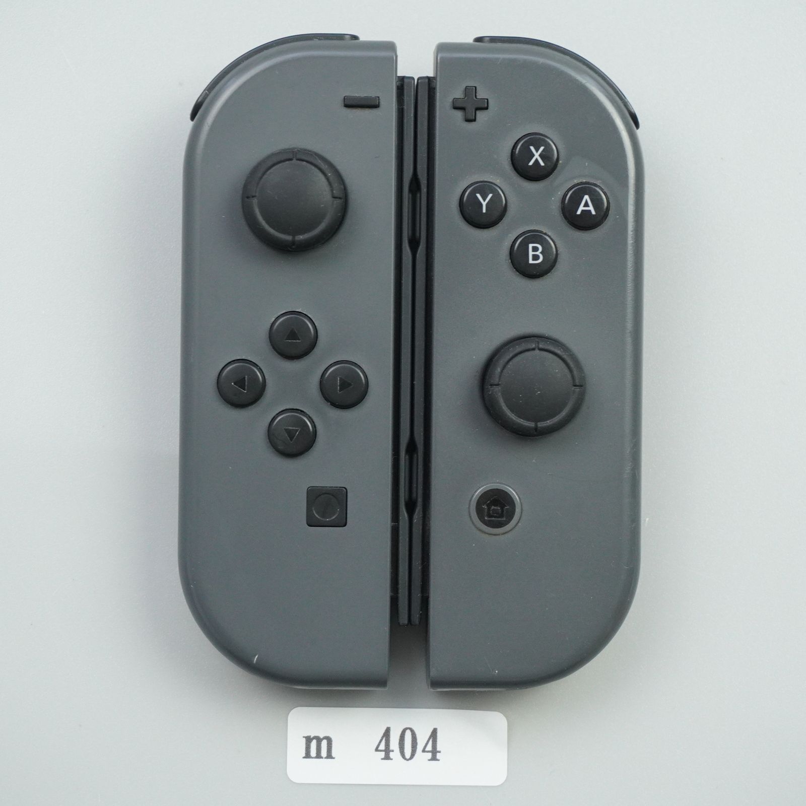 m404】Nintendo Switch ジョイコン グレー 左右 動作確認済み - メルカリ