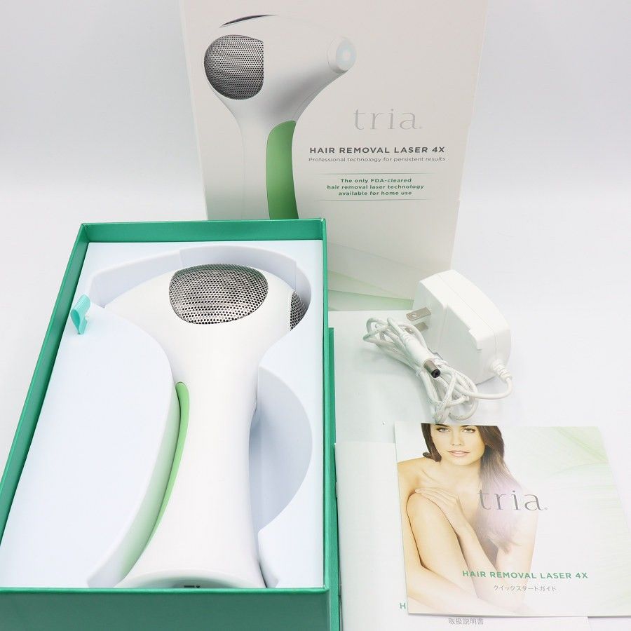 美品】トリア パーソナルレーザー 4x LHR4.0 ホワイト/グリーン