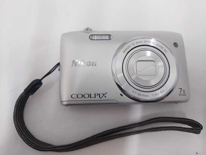 ジャンク品】Nikon COOLPIX S3400 コンパクトデジタルカメラ ジャンク