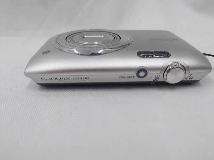 ジャンク品】Nikon COOLPIX S3400 コンパクトデジタルカメラ ジャンク