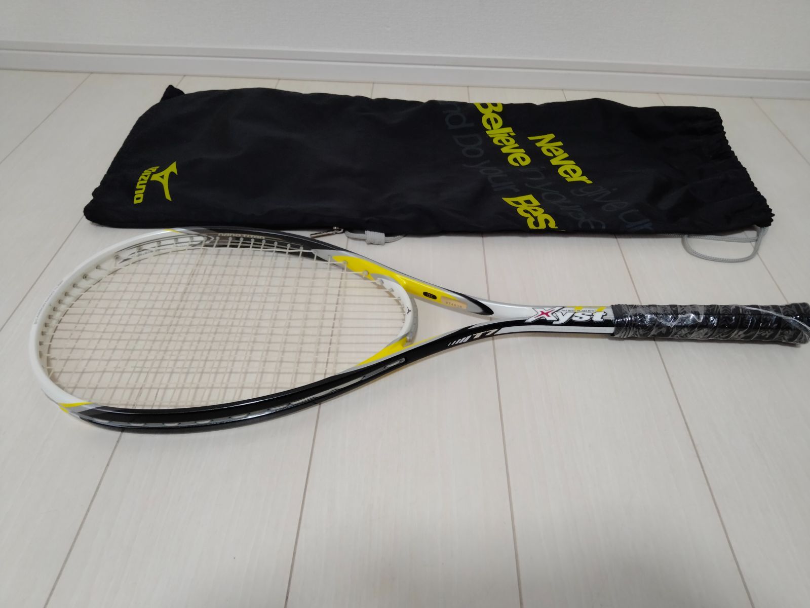 美品】MIZUNO XYST T7 ミズノ ジスト 軟式用テニスラケット