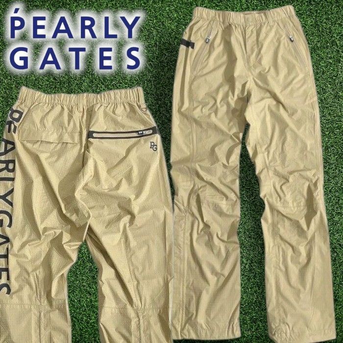 PEARLY GATES パーリーゲイツ ゴルフ 撥水×防風 Nyドビー シャドー千鳥