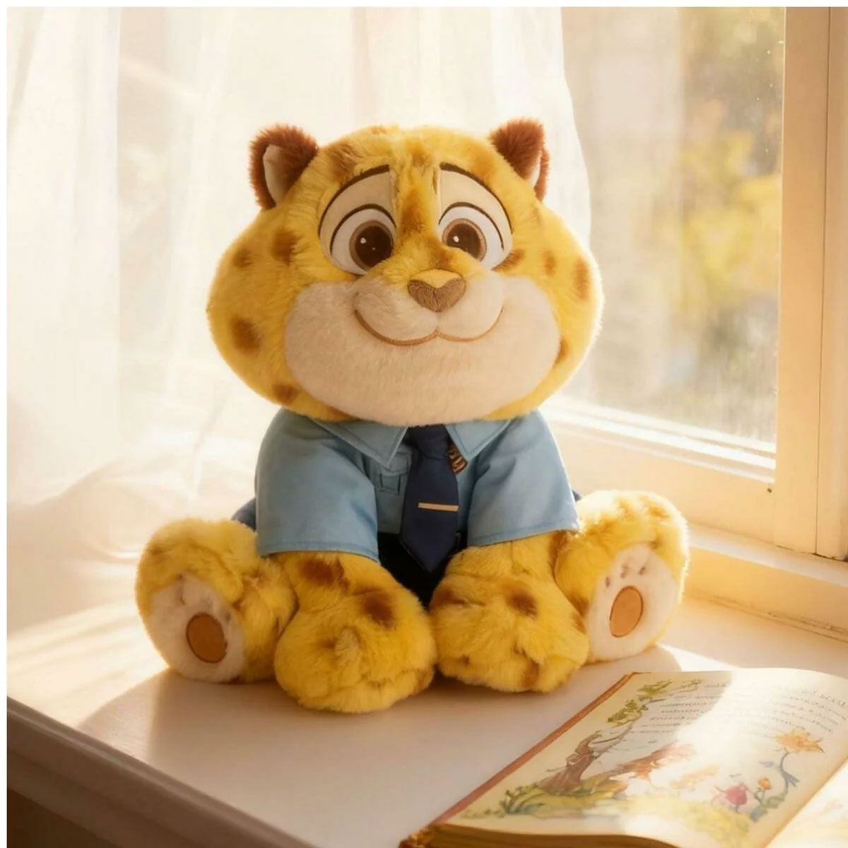 送料無料】ズートピア ぬいぐるみ 約50cm クロウハウザー ブランケット