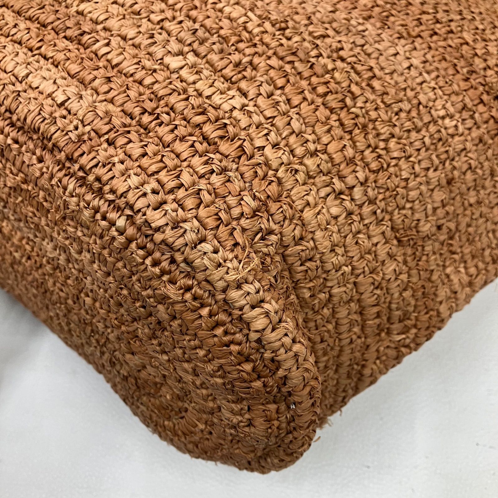 Y8717 HELEN KAMINSKI ヘレンカミンスキー ハンドバッグ ラフィア