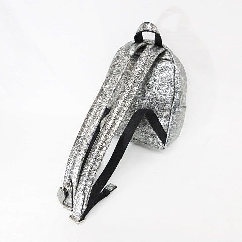 COACH コーチ 37590 レザー ミニ リュック シルバー 本革 COACH