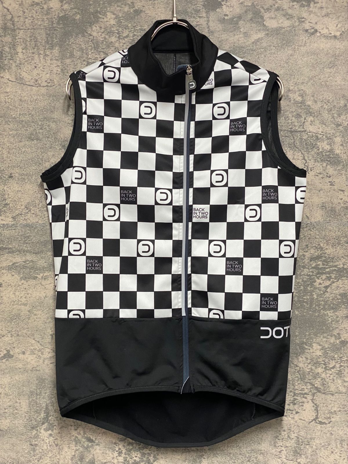 ドットアウト DOTOUT サイクルジレ　ベスト　レディースM JU769 ドットアウト DOTOUT サイクルベスト ジレ 白黒 L - メルカリ
