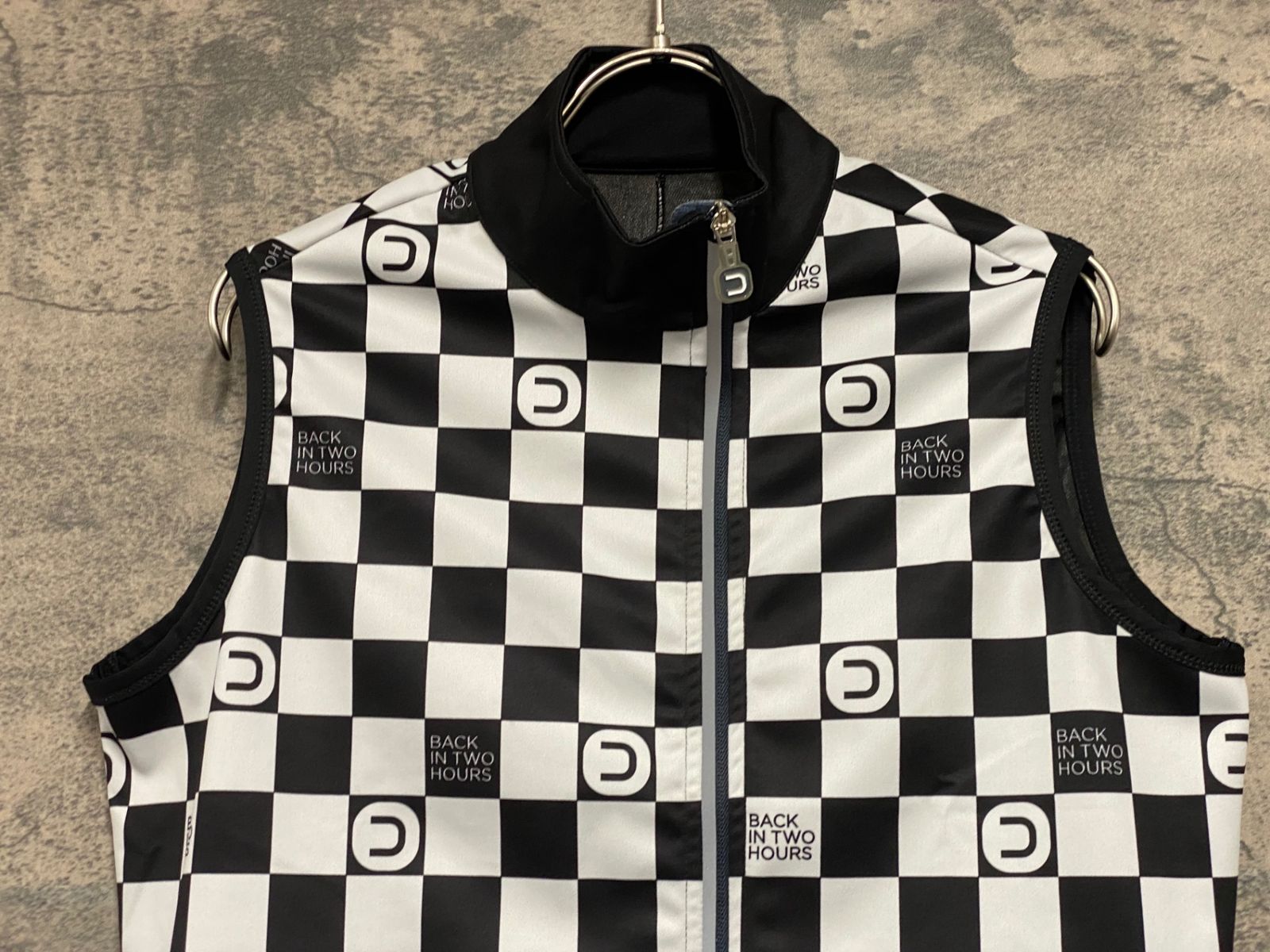 JU769 ドットアウト DOTOUT サイクルベスト ジレ 白黒 L - メルカリ