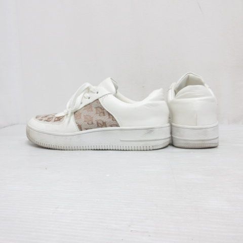 ダーリッチ Darich DRジャガード スニーカー シューズ S 約22.5cm 白