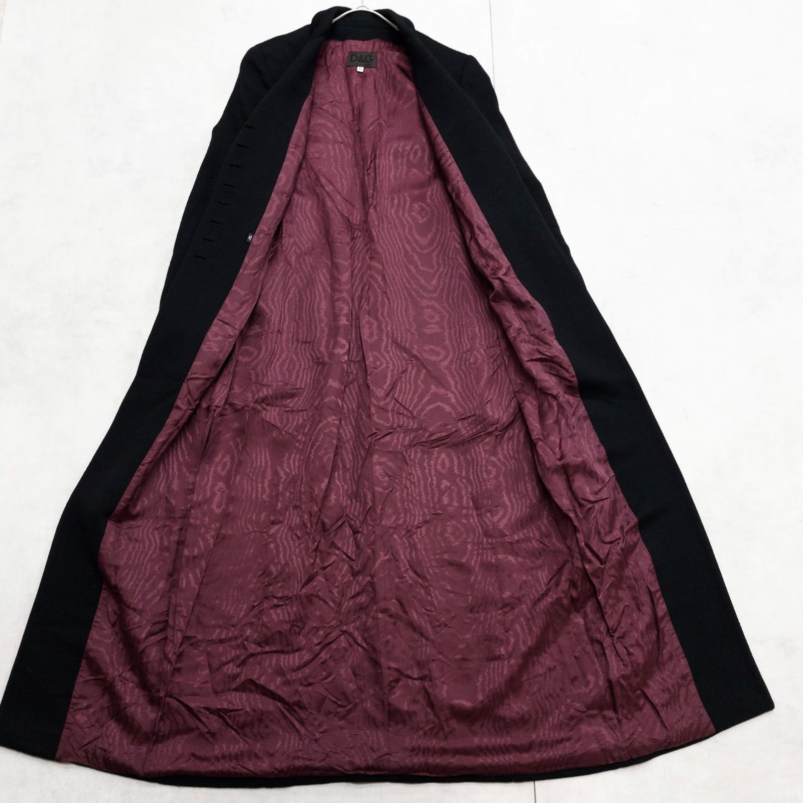 D&G ドルチェアンドガッバーナ スーパーロングコート マキシ丈