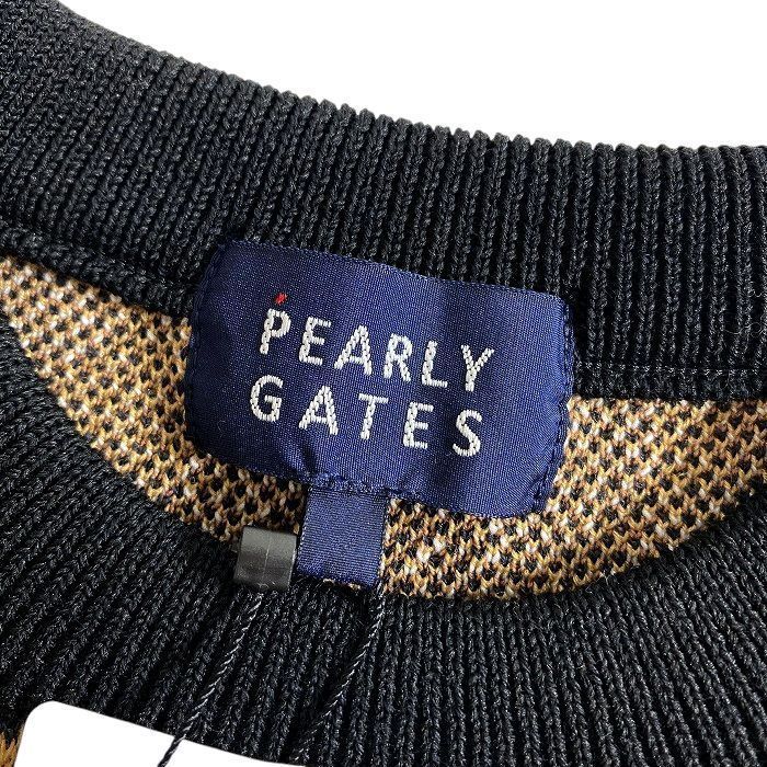PEARLY GATES パーリーゲイツ ゴルフ 日本製 ウール混 PGロゴ