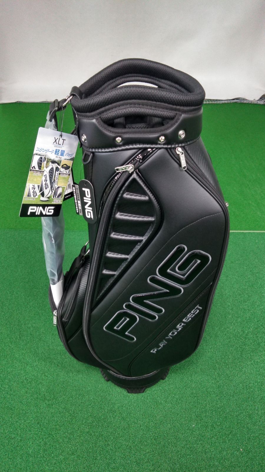 新品！ピン（PING） キャディバッグ CB-U2505 (38653-02)黒 PING（ピン） キャディバッグ メンズ レディース CB-U2505 エクストラ