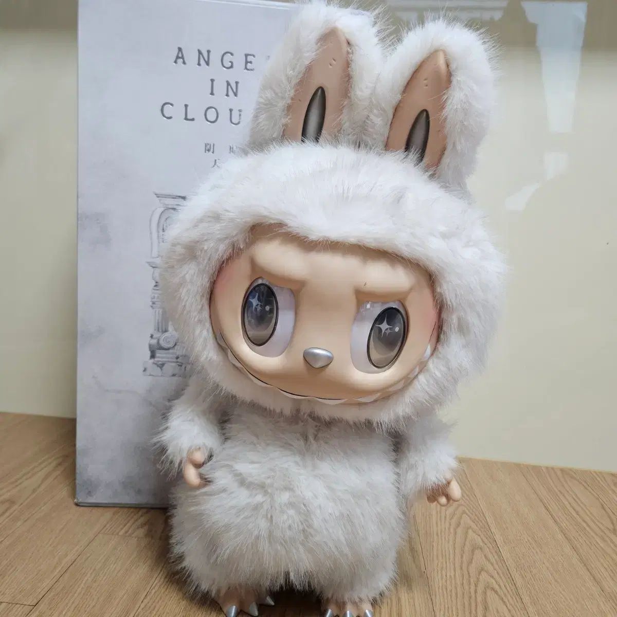 POP MART Labubu ラブブ ウールモモ モモ ぬいぐるみ 天使