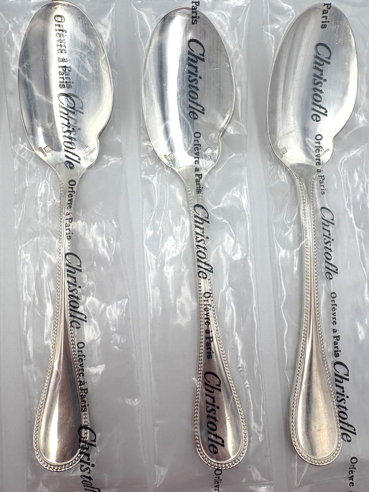 【お値下げ！！新品未使用/クリストフル】スプーン パール6点セット 楽天市場】クリストフル (Christofle) パール2 ティースプーン