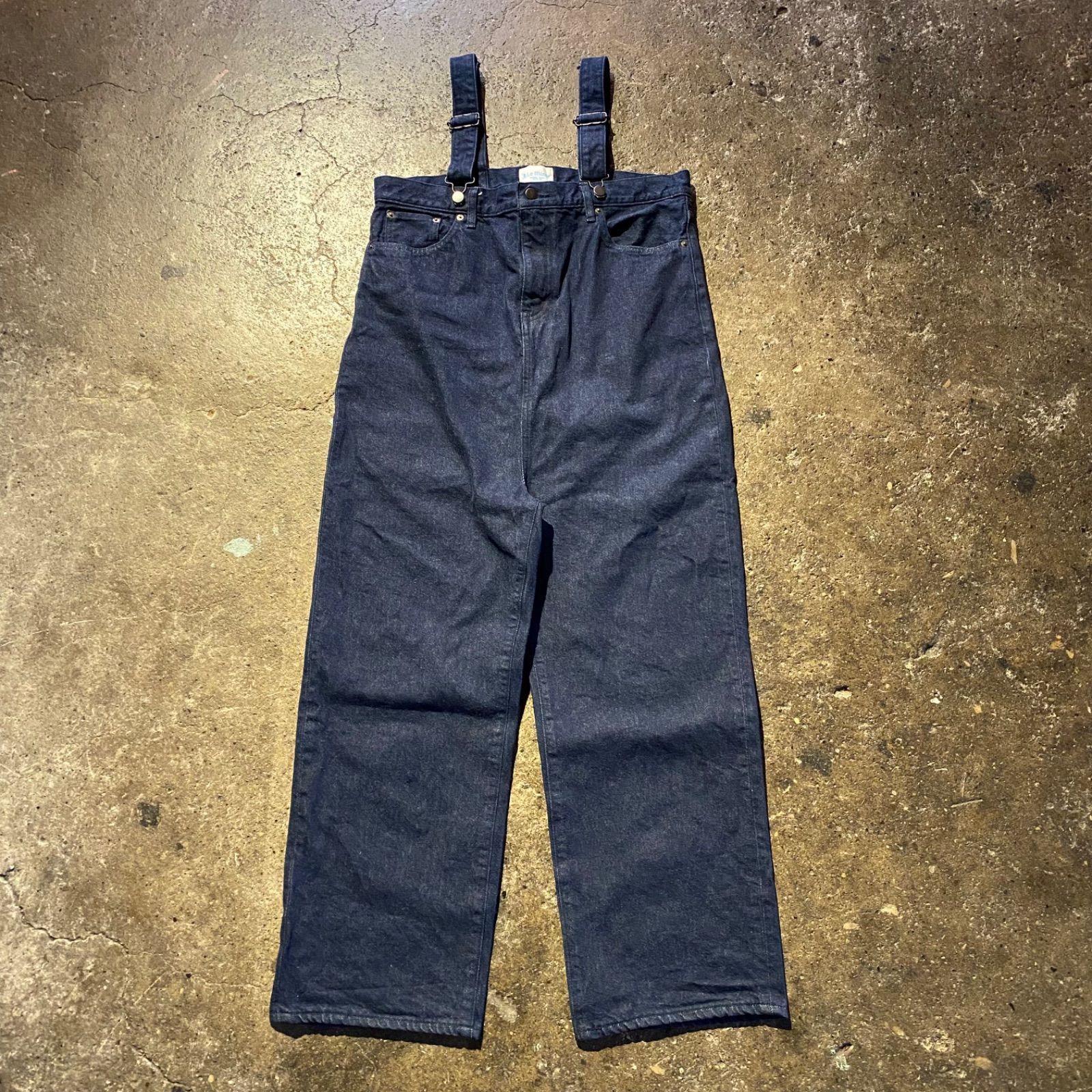 Le minor 25ss デニム サロペット sizeT0 ルミノア 2025ss