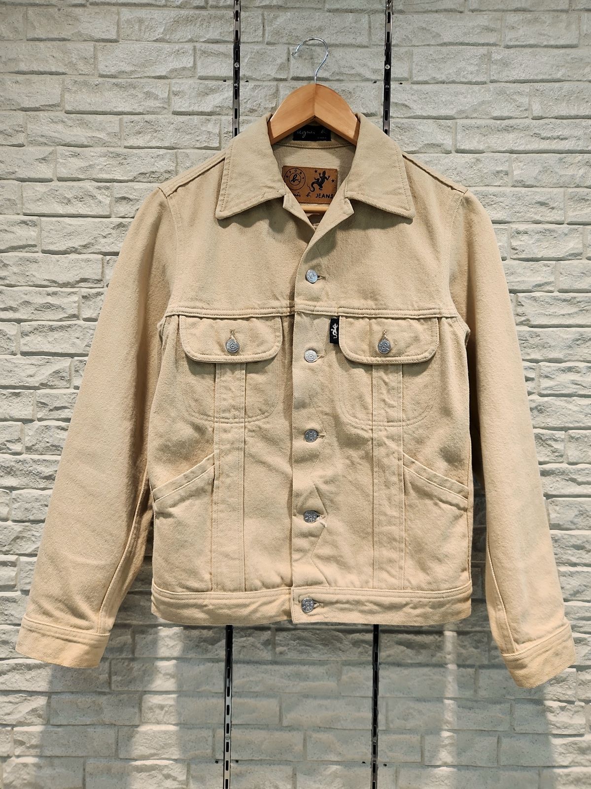 90s agnes b. JEANS アニエスベー コットントラッカージャケット