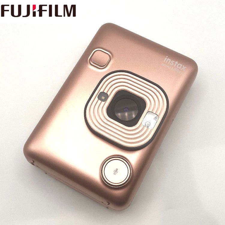 ★ 美品 ★ instax mini LiPlay ブラッシュゴールド Amazon | instax mini LiPlay、ブラッシュゴールド | インスタント