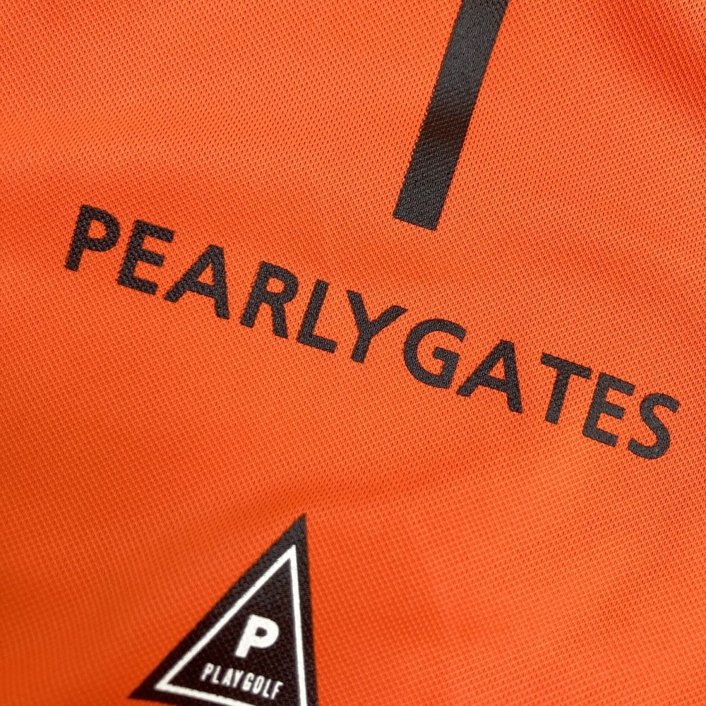 PEARLY GATES パーリーゲイツ ゴルフ ホワイト オレンジ 4 サイズ：4