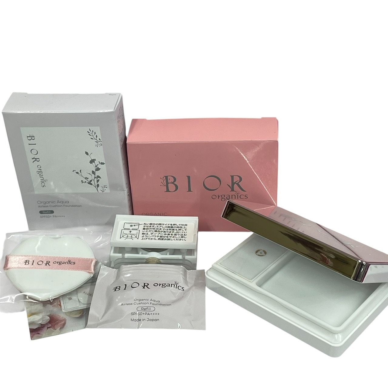 ビオールオーガニクス オーガニックアクア エアレスクッション 美容液