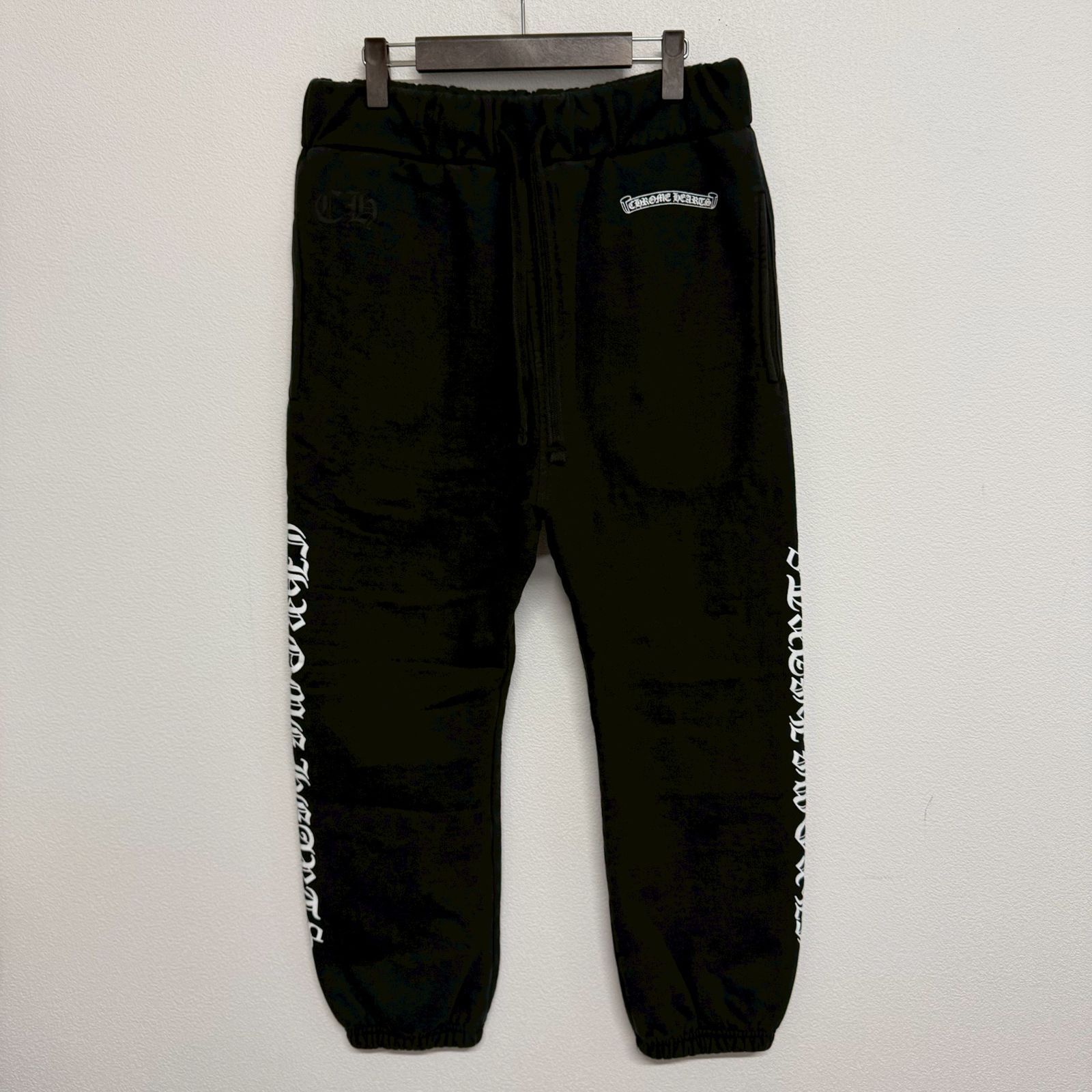 CHROME HEARTS Scroll Label クロムハーツ スクロールラベル 黒 