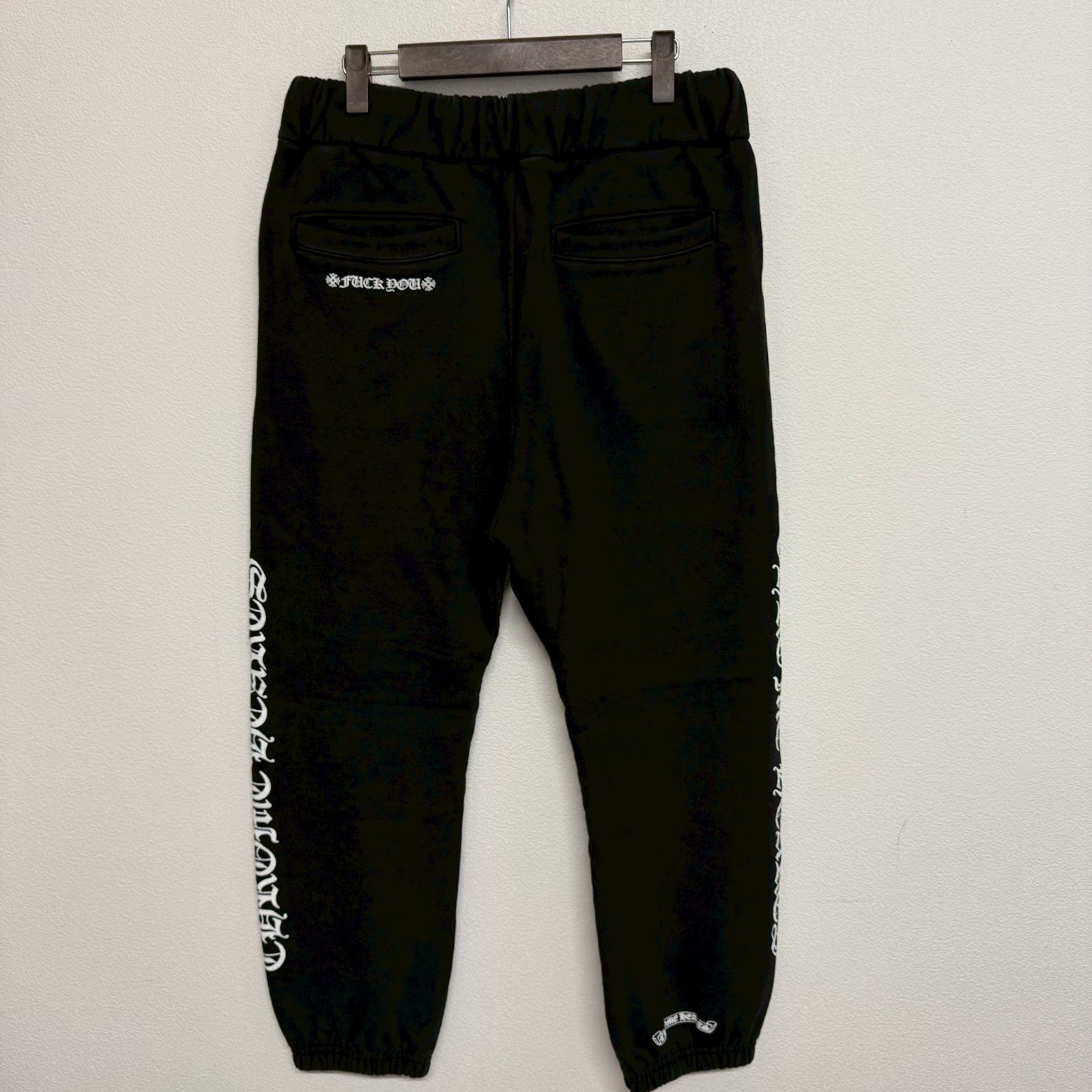 CHROME HEARTS Scroll Label クロムハーツ スクロールラベル 黒 