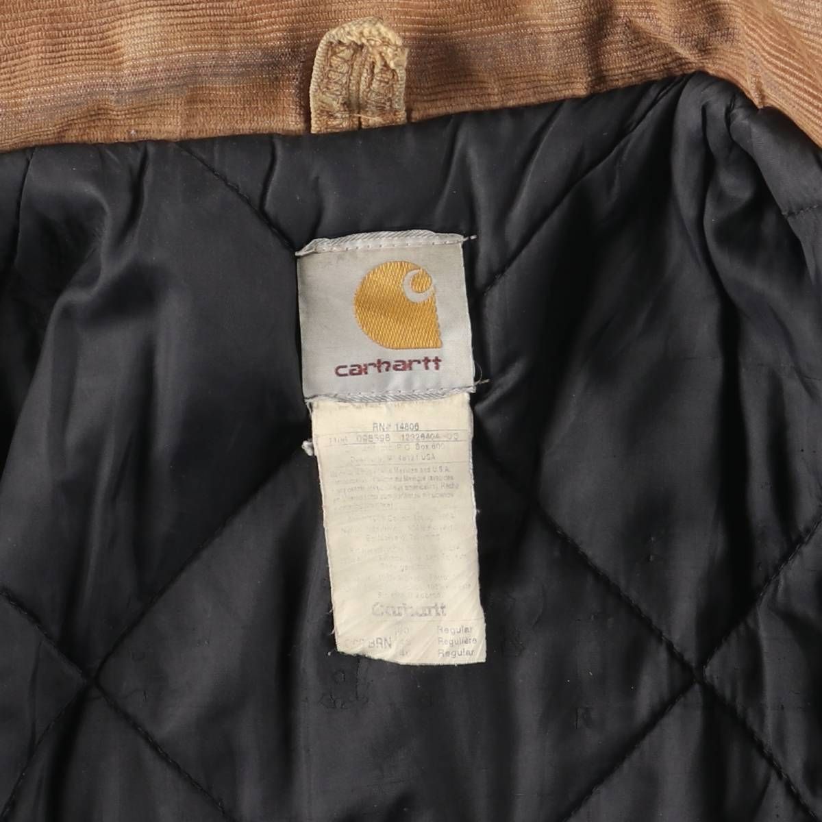 古着 00年代 カーハート Carhartt トラディショナルコート 中綿入り