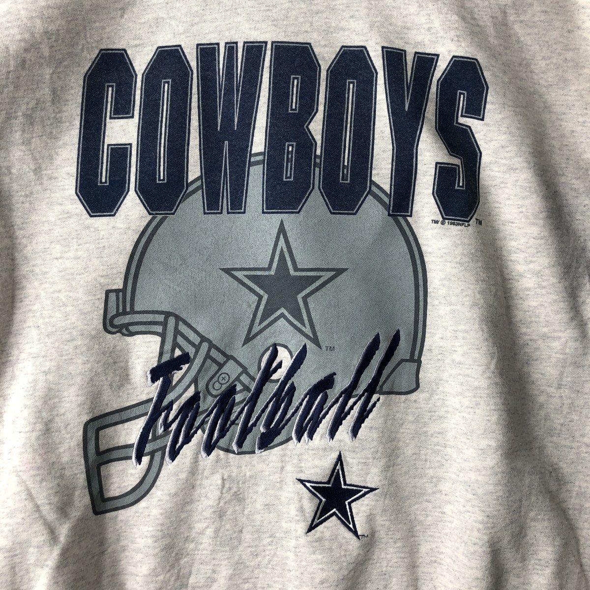 Dallas cowboys NFL ダラスカウボーイズ スウェットS 古着 90年代 SALEM NFL DALLAS COWBOYS ダラスカウボーイズ プリント