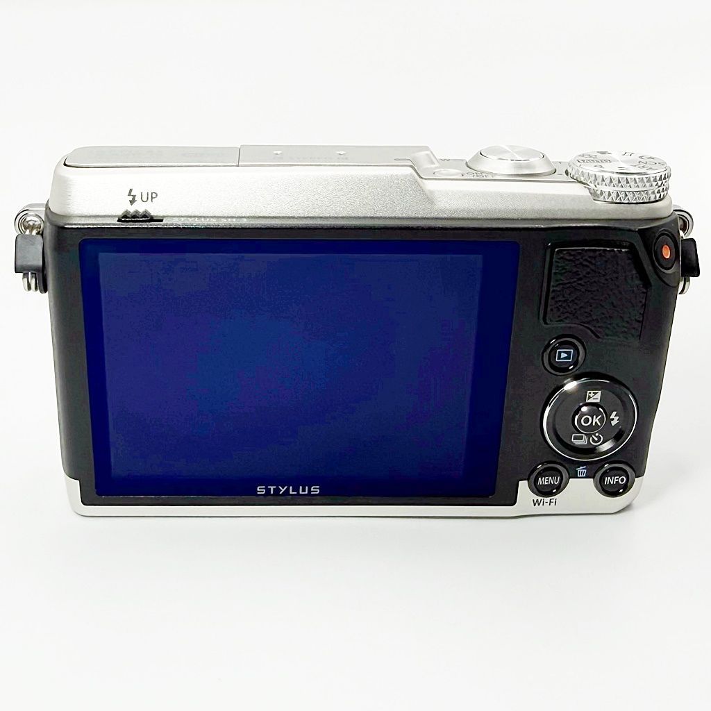 美品】オリンパス OLYMPUS STYLUS SH-3 SLV シルバー コンデジ カメラ