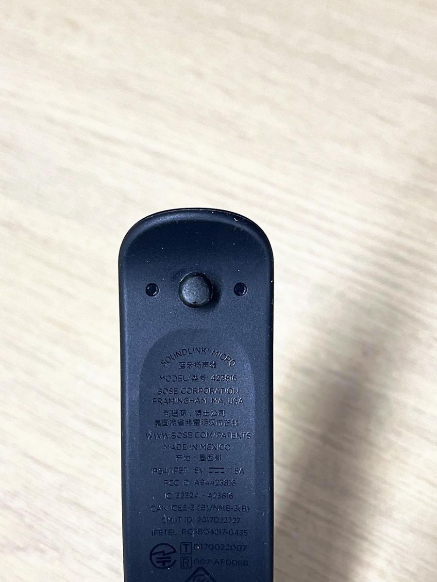 ジャンク品】 BOSE ボーズ サウンドリンクマイクロ ワイヤレス