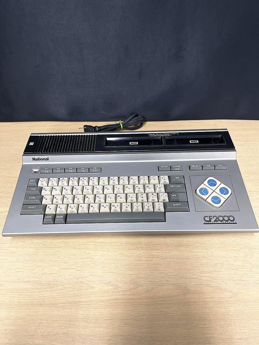 ジャンク品】 National ナショナル MSX パーソナルコンピューター