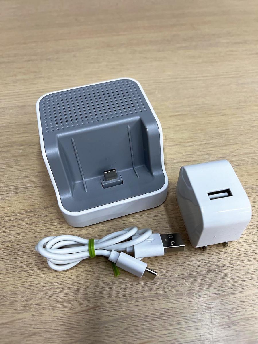 現状品】 au 純正品 かんたんケータイ 卓上ホルダー Type-C KYF41PUA