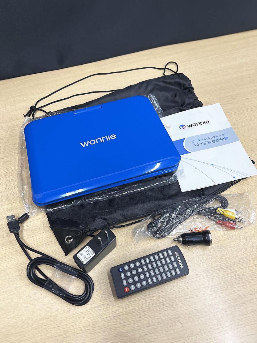 wonnie ポータブル DVD プレーヤー10.1型 W-JP1038BL - メルカリ