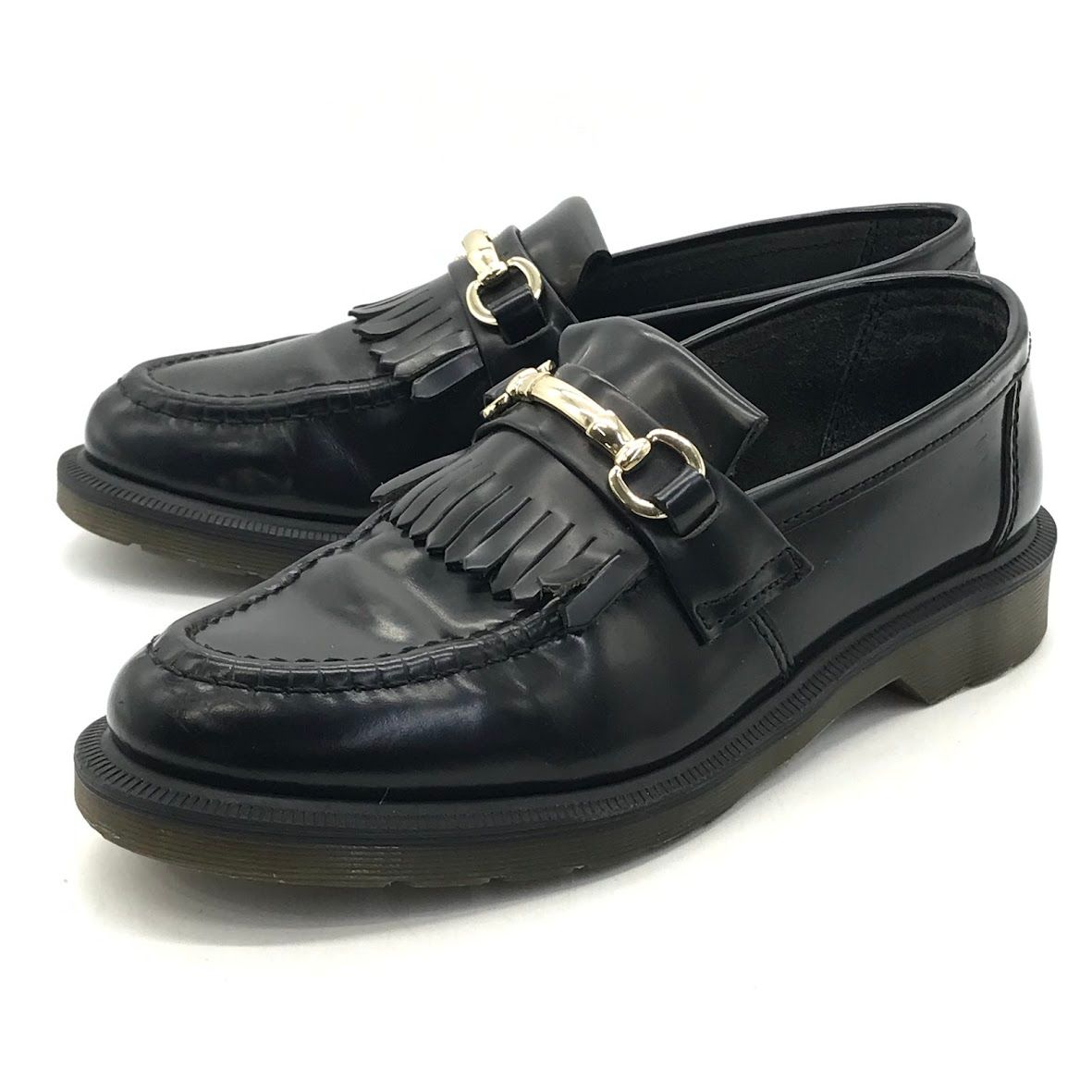 【倉吉店】 中古 Dr.Martens | ドクターマーチン ローファー ADRIAN SNAFFLE スナッフルローファー ブラック 26cm 【127】 倉吉店】 中古 Dr.Martens | ドクターマーチン ローファー ADRIAN