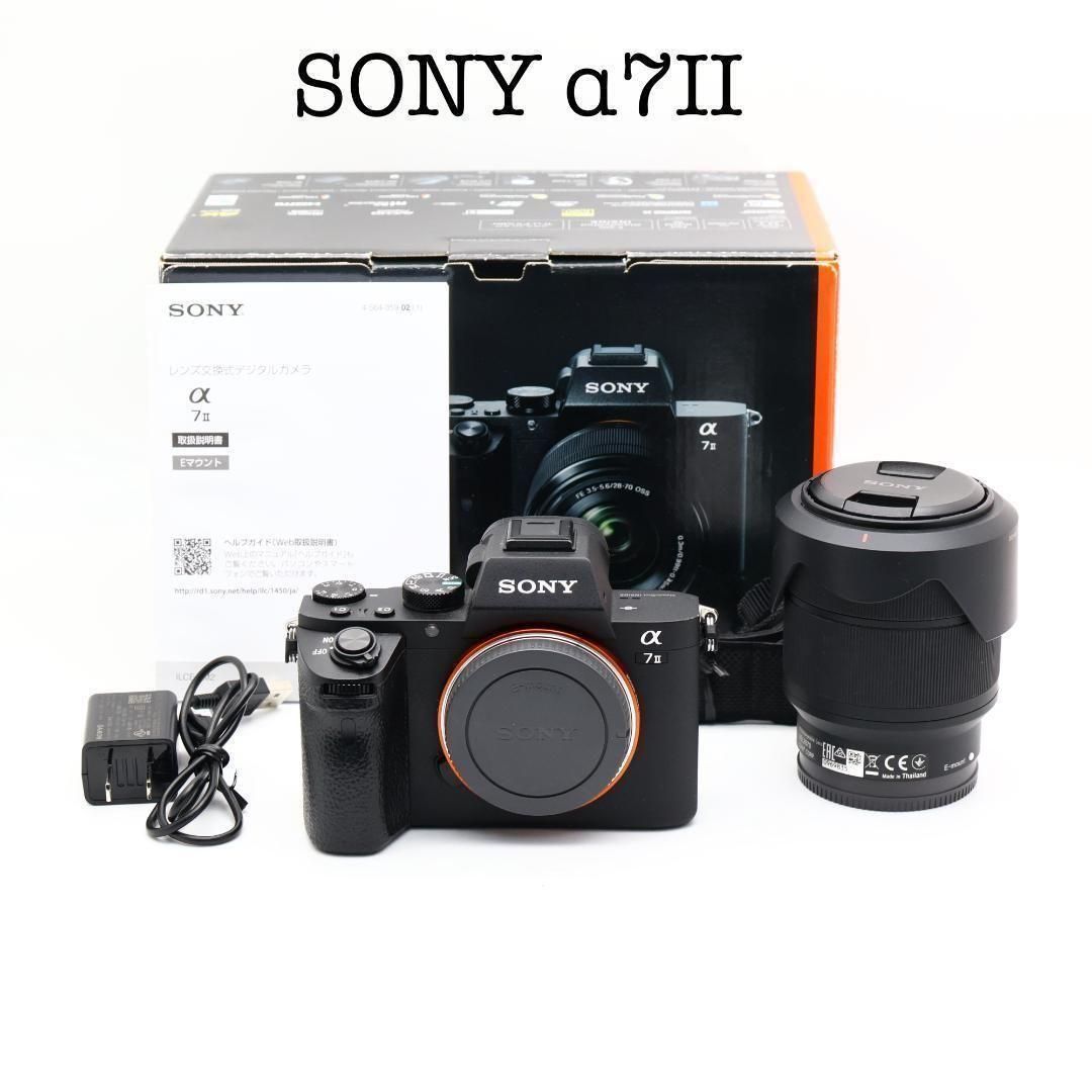 □完動品 SONY α7Ⅱ ILCE-7M2 ミラーレス一眼カメラ - メルカリ