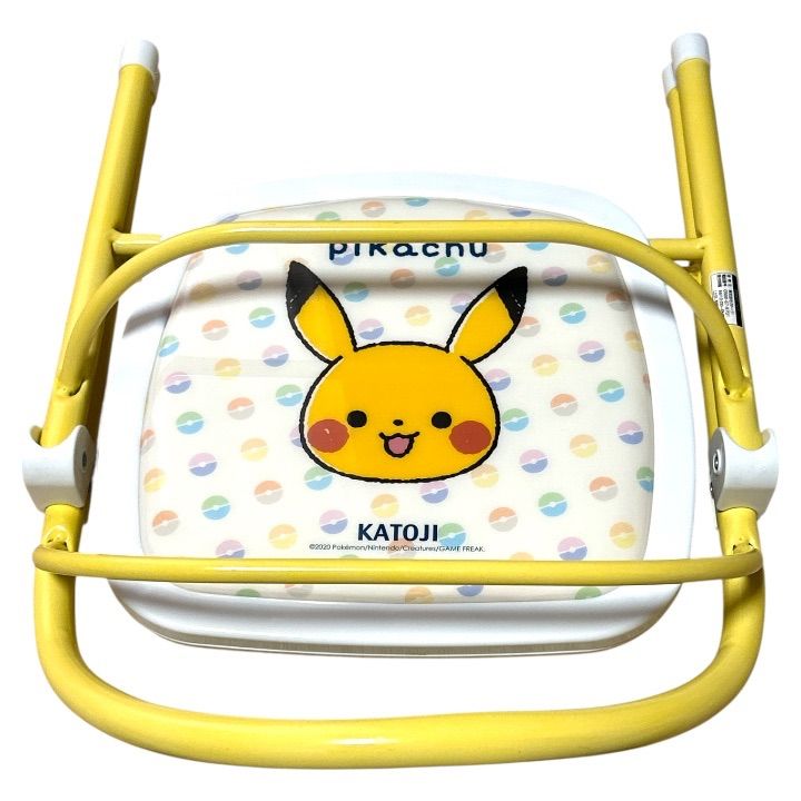 KATOJI ピカチュウ まめチェア ベビーチェア 折りたたみパイプイス