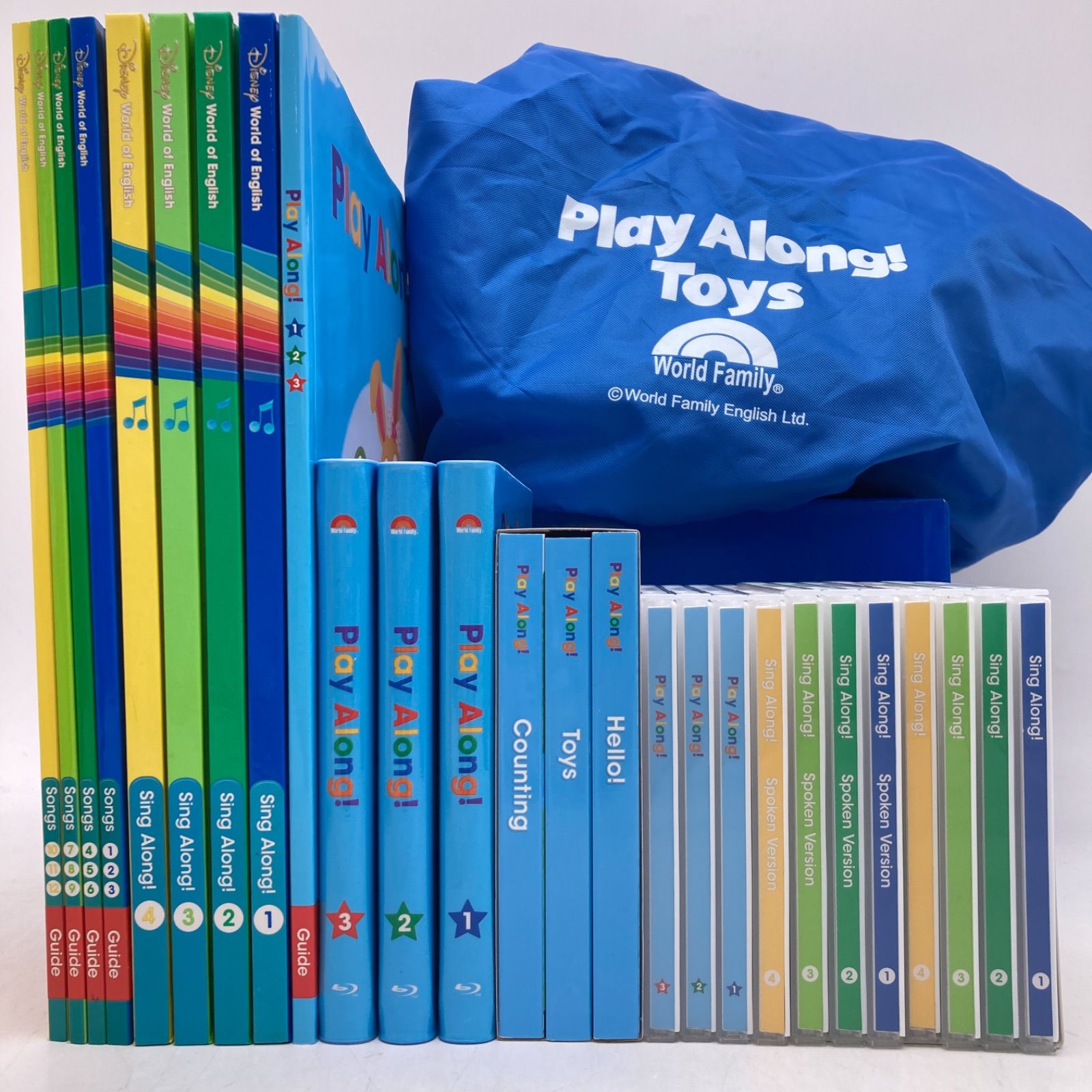 最新 シングアロング 絵本＆CD プレイアロング ブルーレイ DWE