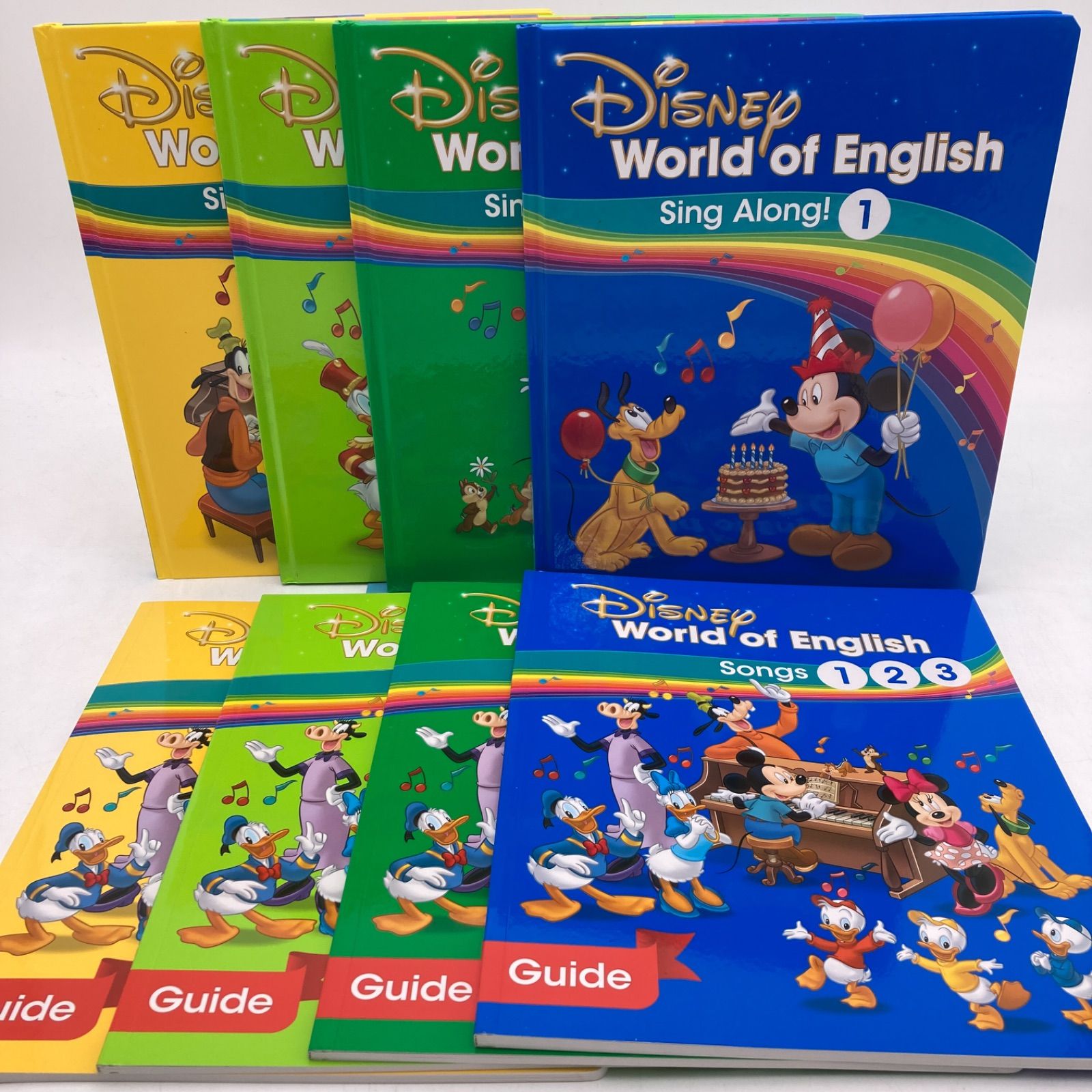 最新 シングアロング 絵本＆CD プレイアロング ブルーレイ DWE